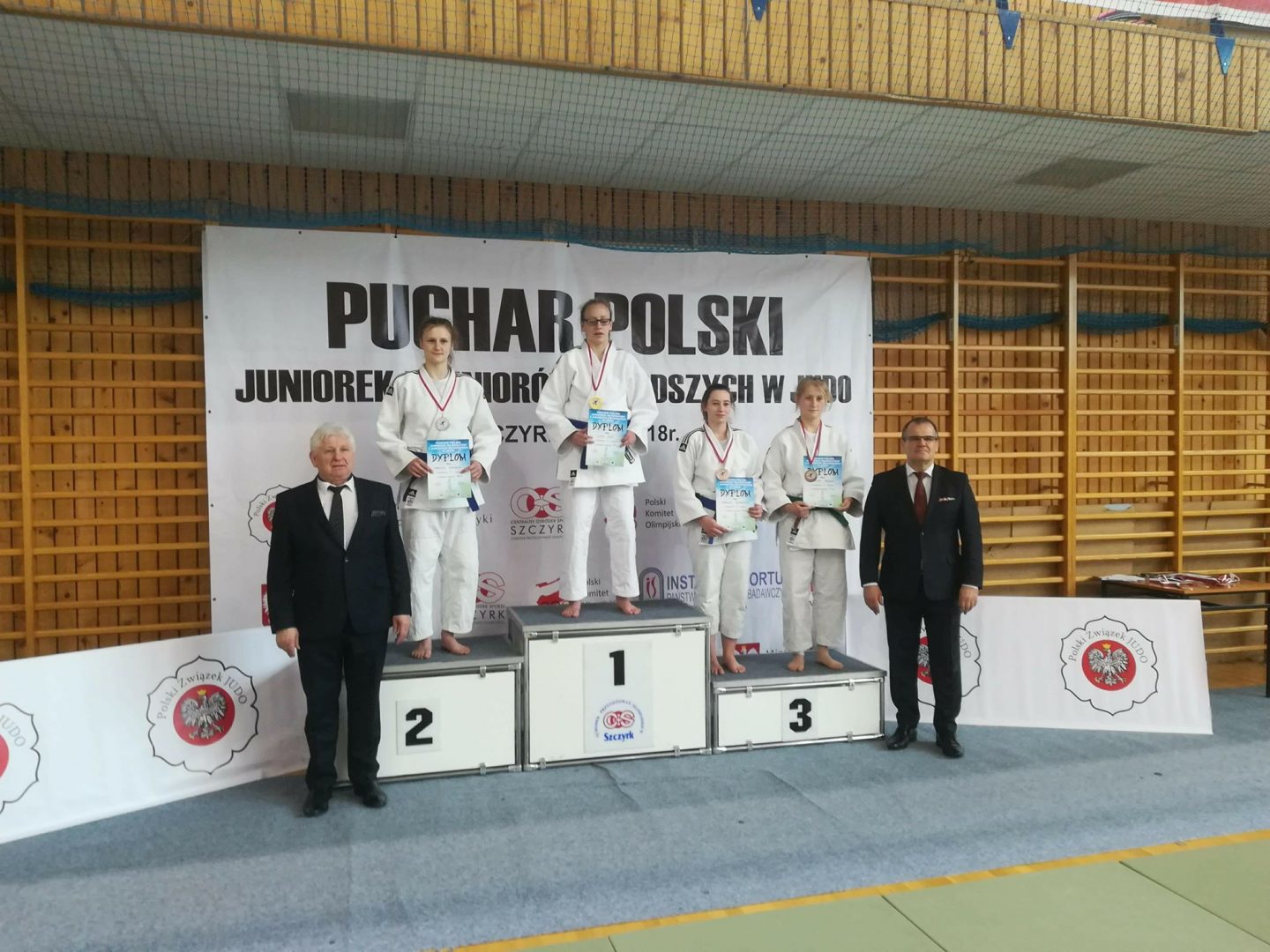 100 % skuteczności bocheńskich judoków na Pucharze Polski Juniorek Młodszych i Juniorów Młodszych w Szczyrku – 15.04.2018 r.