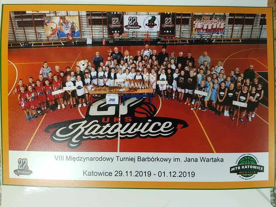 III miejsce MOSiR Bochnia na Barbórkowym Turnieju Koszykówki w Katowicach!
