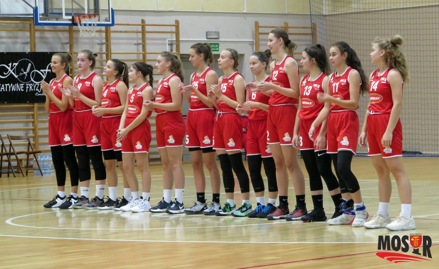 Pogrom w meczu MOSiR Bochnia – UKS Nowy Sącz 118:40 / 2 Liga Koszykówki Kobiet
