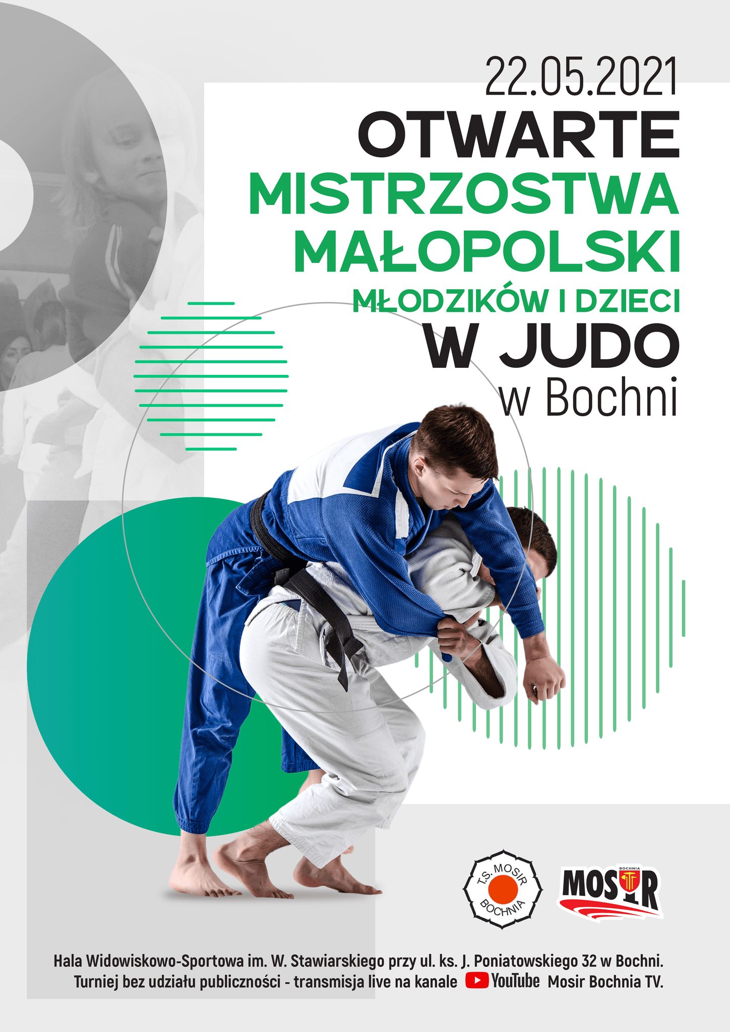 Plakat Otwarte Mistrzostwa Małopolski, Bochnia 22.05.2021