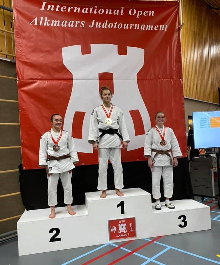Oliwia Wątorek ze złotym medalem na Międzynarodowym Turnieju Judo w Alkmaars (Holandia)!