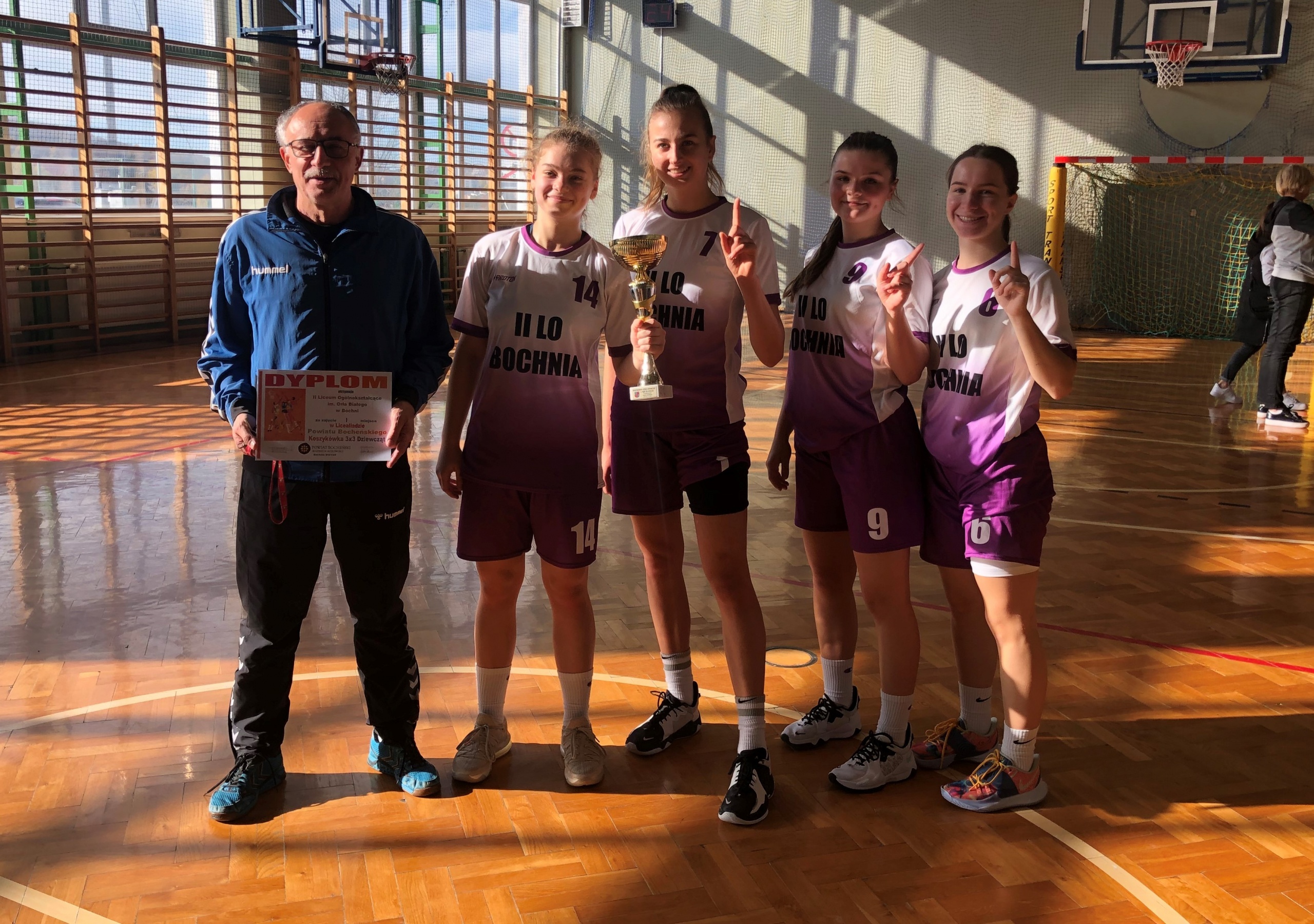 Zawody powiatowe w Koszykówce 3×3 dziewcząt (Licealiada)