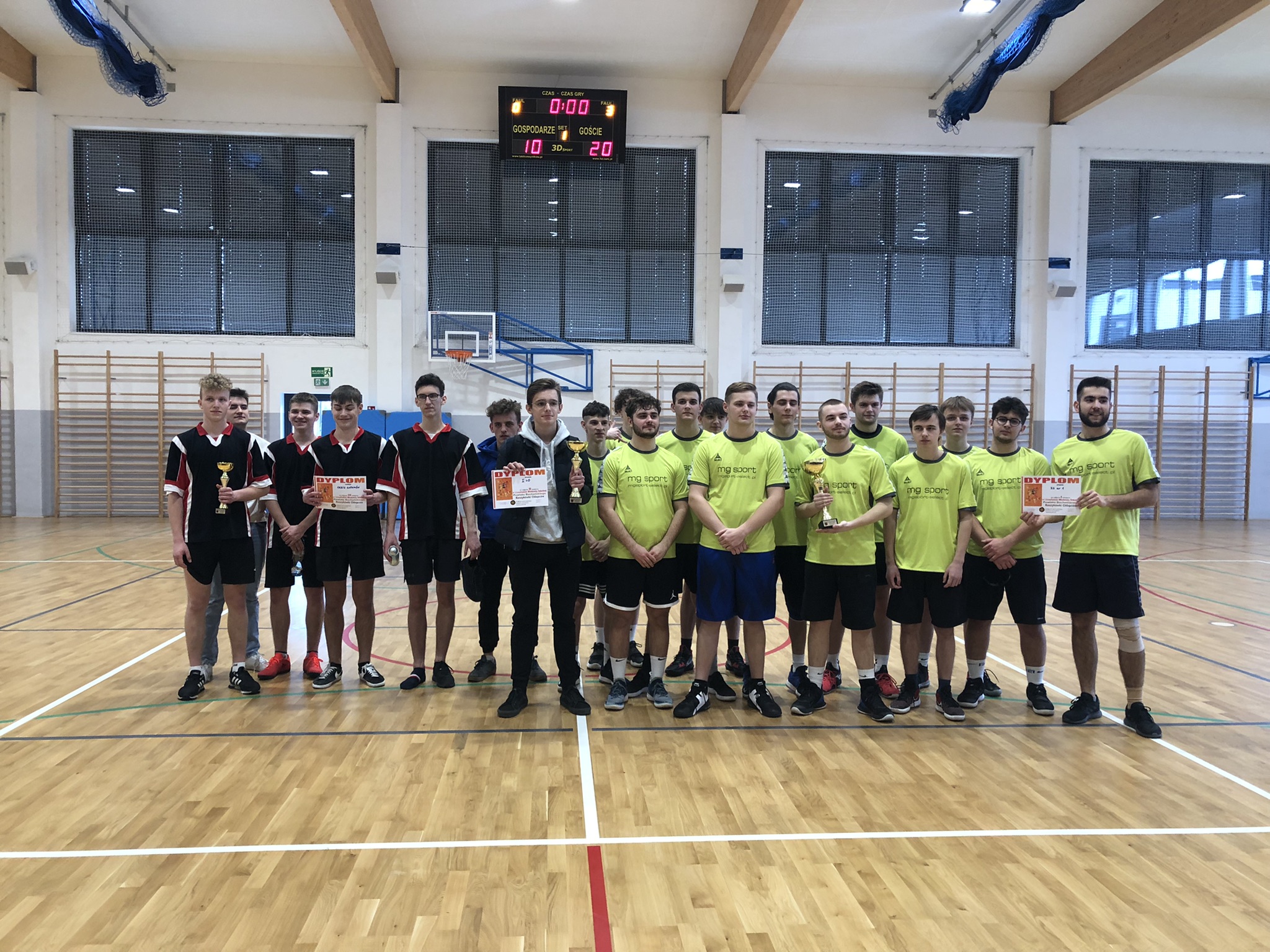 Zawody powiatowe w koszykówce chłopców (Licealiada)