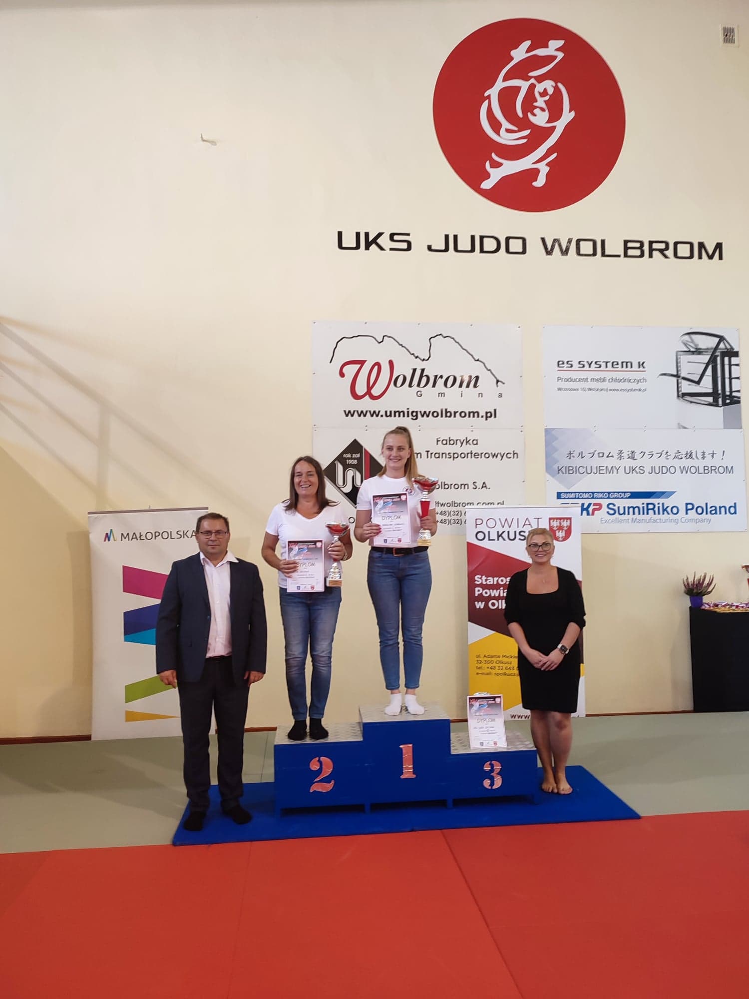 Komplet medali w Otwartych Mistrzostwach Małopolski w Wolbromiu!