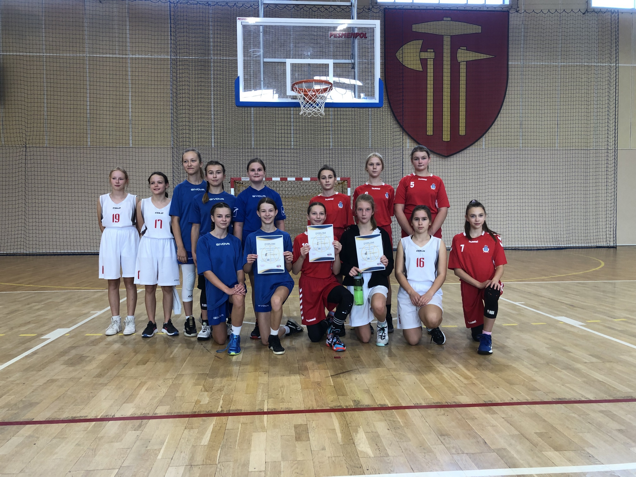 Zawody miejskie w koszykówce 3×3 dziewcząt