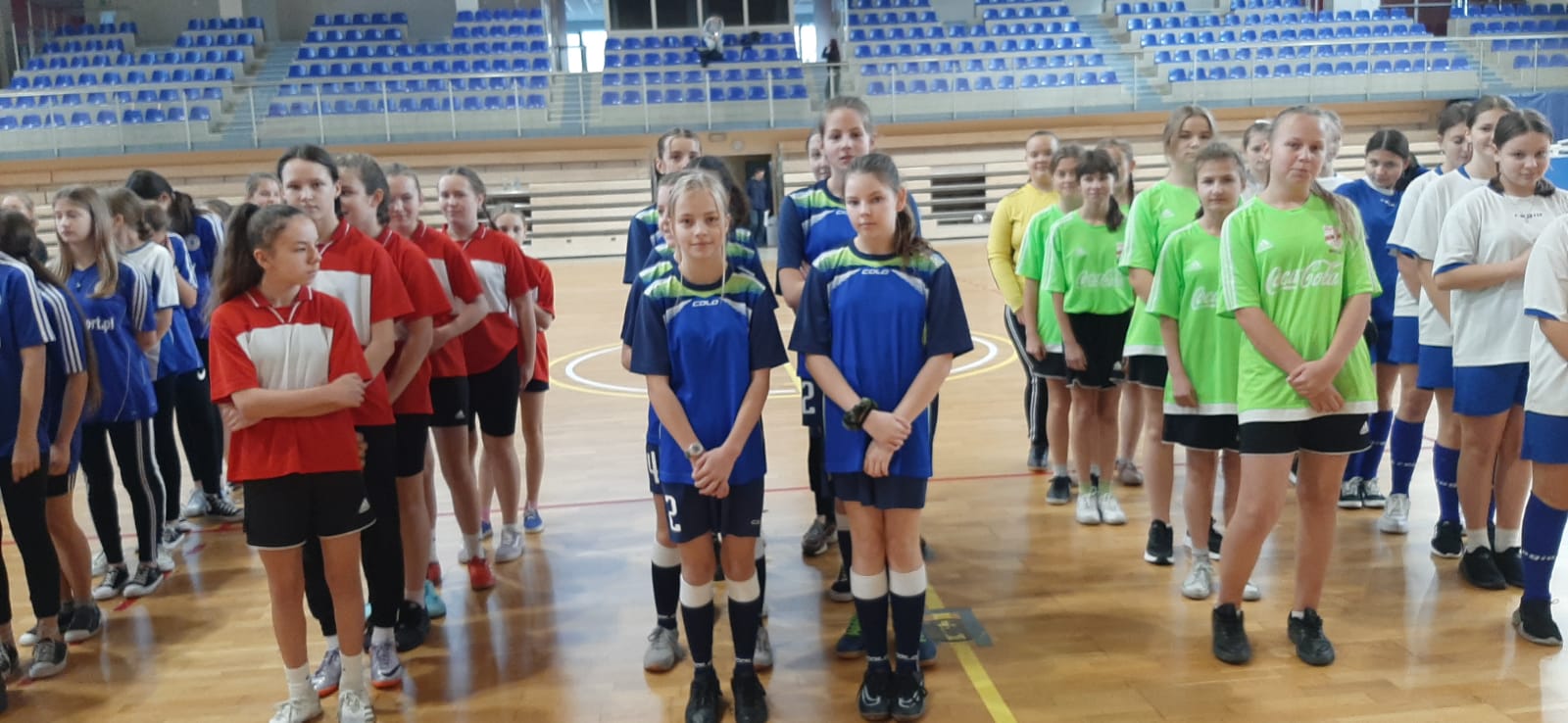 Zawody powiatowe w halowej piłce nożnej dziewcząt (IMS)