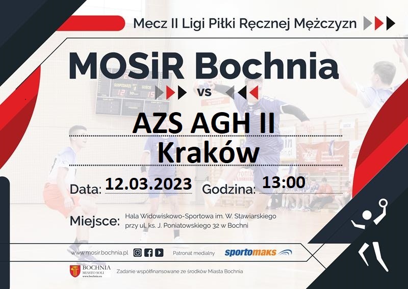 W niedzielę MOSiR walczy z AZS AGH II Kraków! / II liga mężczyzn