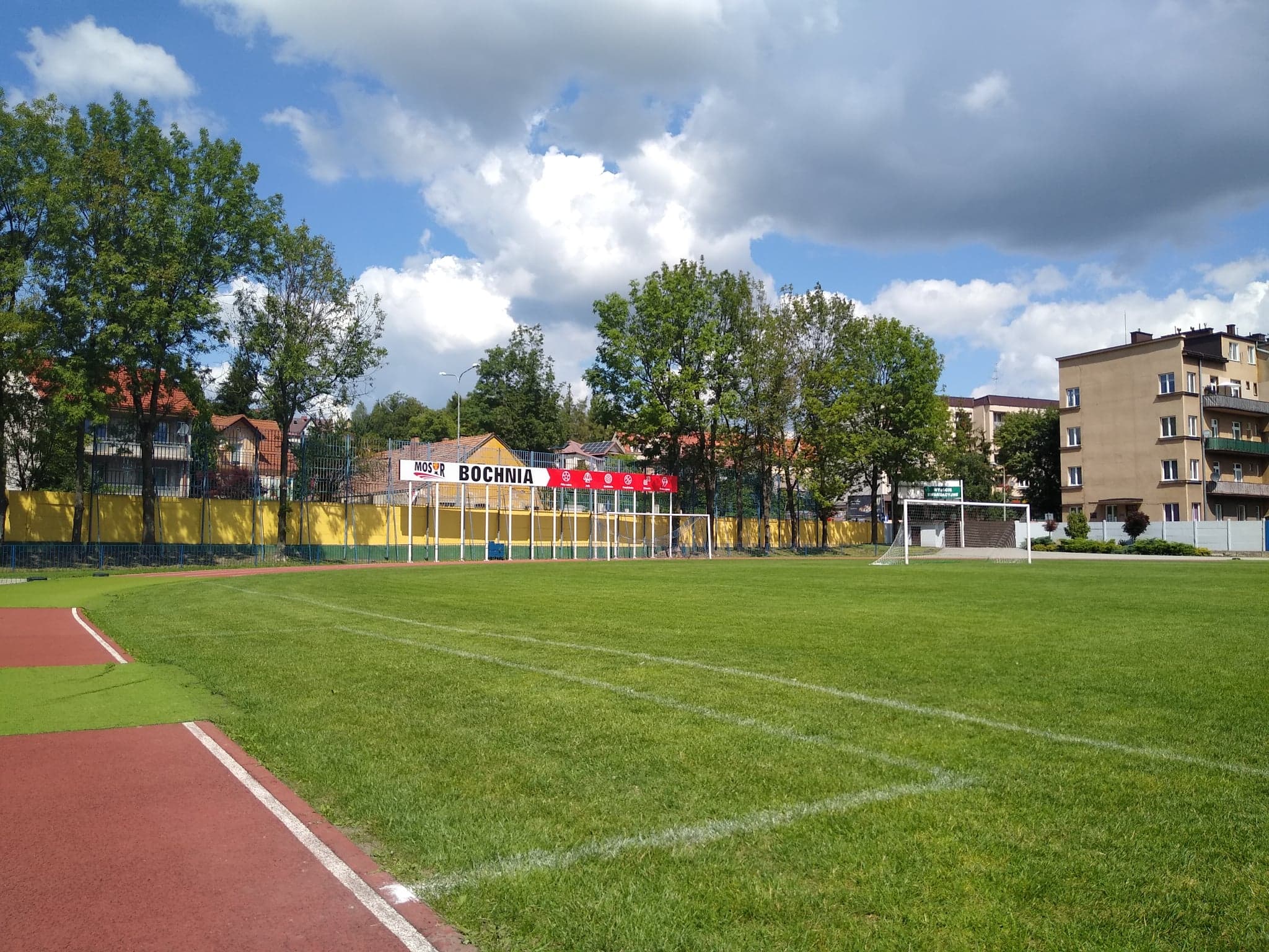 Stadion Miejski w Bochni 08.2022