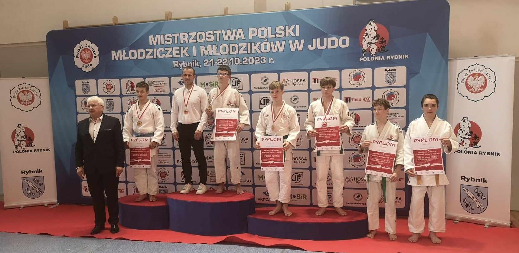 Norbert Alfawicki V miejsce MP judo Rybnik 22.10.2023