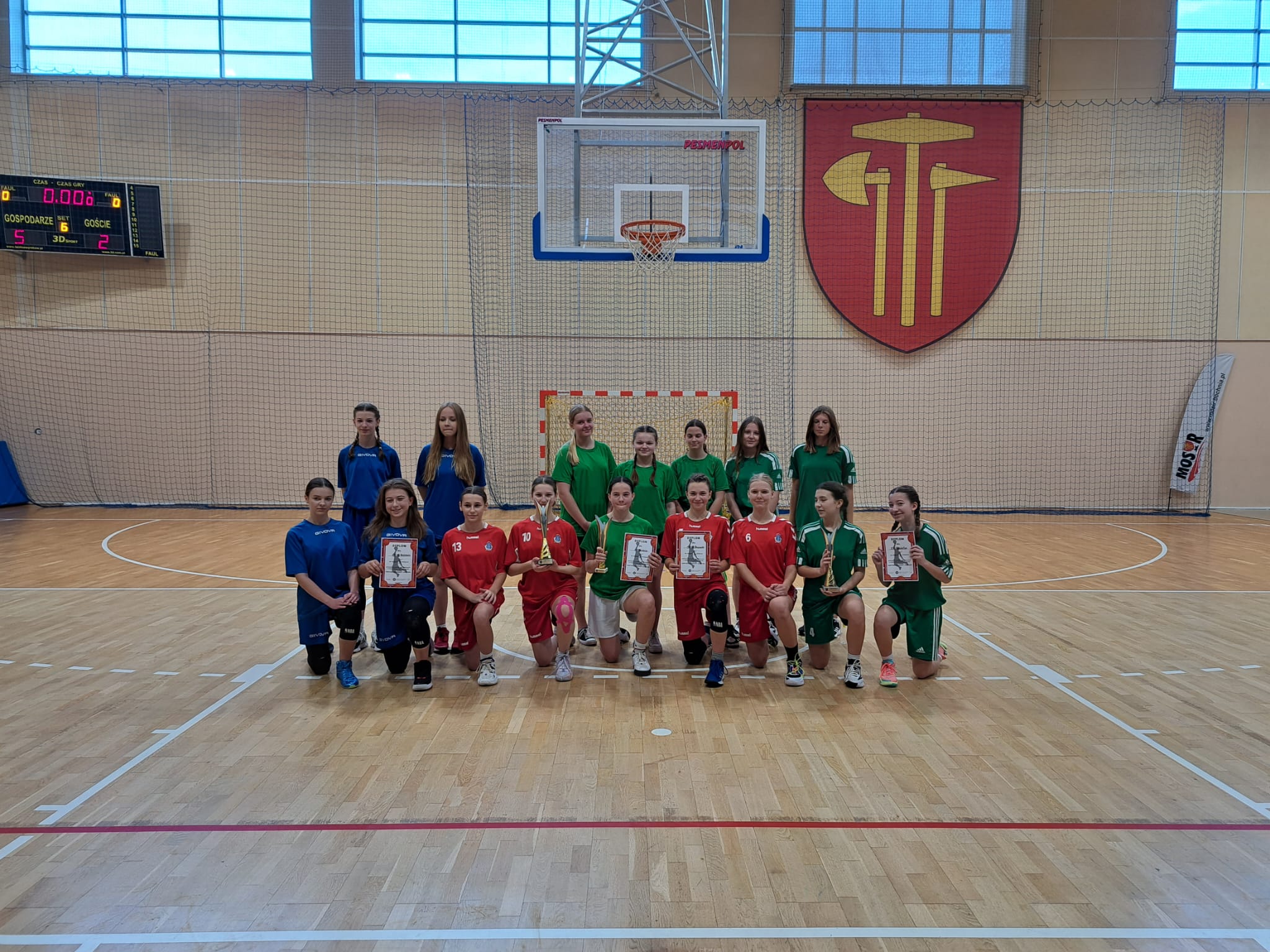 Zawody powiatowe w koszykówce 3×3 dziewcząt (IMS)
