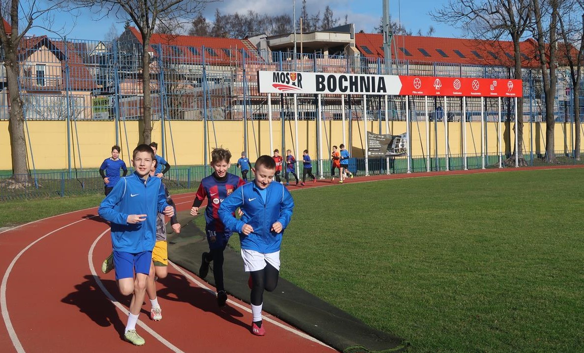 Trwa trening młodzików MOSiR Bochnia