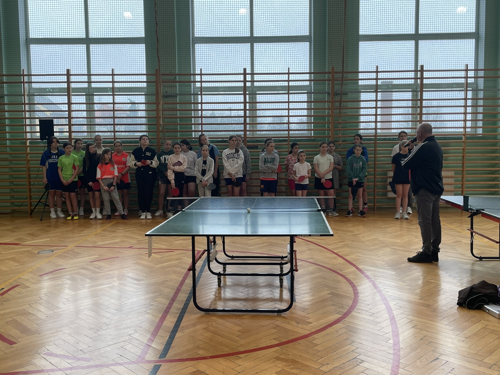 Zawody powiatowe w tenisie stołowym indywidualnym i drużynowym dziewcząt (Igrzyska Dzieci)